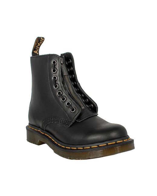 Dr. Martens Black Logo Boots
