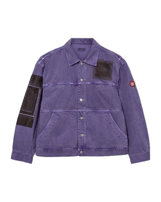 Cav Empt Purple Long Sleeve Jacket for men