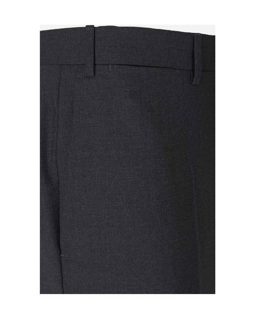 Canali Black Wool Suit for men