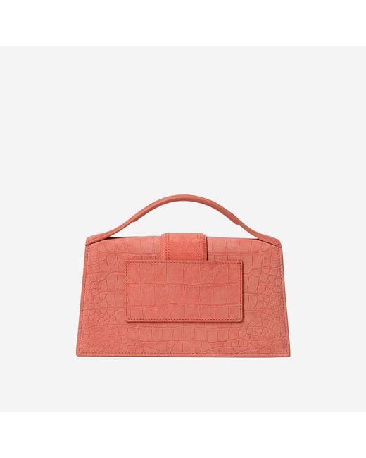 Jacquemus Red Le Bambino Large Top Handle Bag