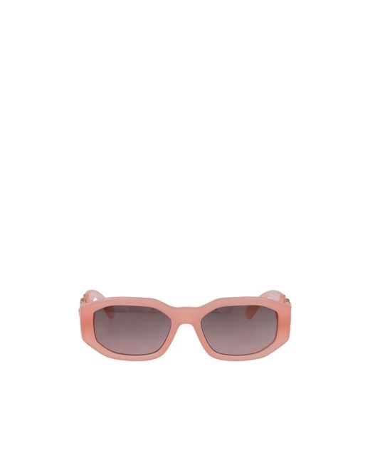 Versace Pink Medusa Biggie Sunglasses for men