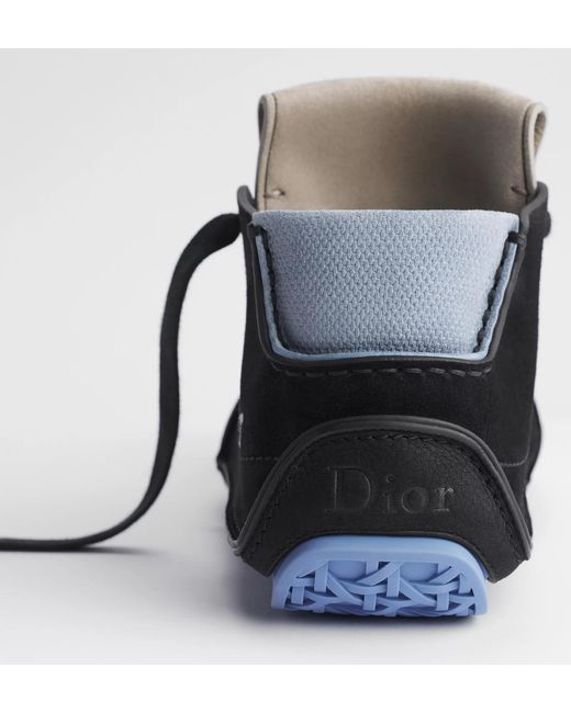 Dior Black Roadie Lace-Up Boot for men