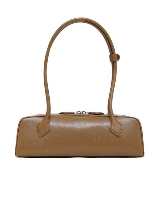 Alaïa Metallic Alaïa Le Teckel Medium Shoulder Bag
