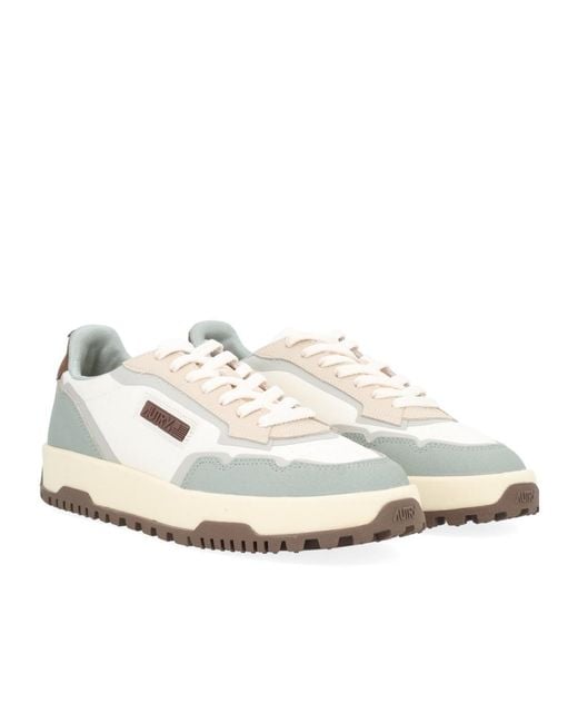 Autry White Wildpace Low Sneakers for men