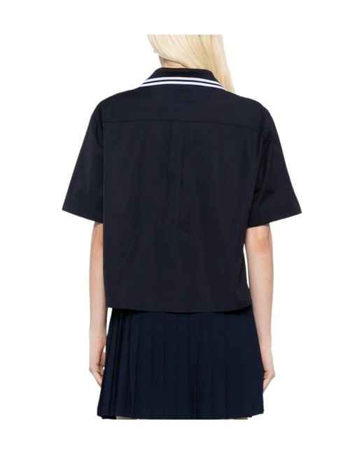 Sporty & Rich Blue Src Cotton Shirt