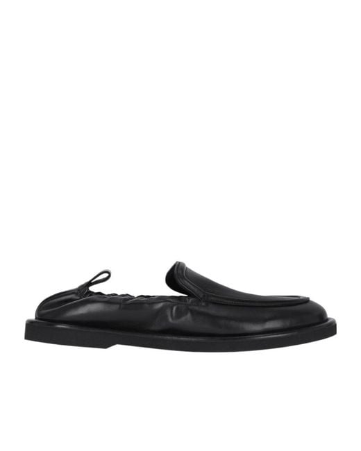 Studio Nicholson Black Donovan Backless Loafers for men