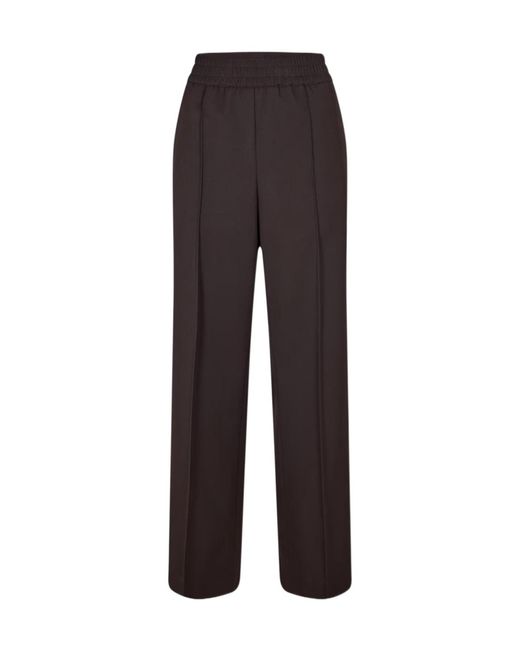 Dolce & Gabbana Brown Wide Leg Trousers