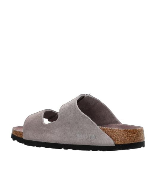 Birkenstock Brown Arizona Two-Strap Flat Sandals