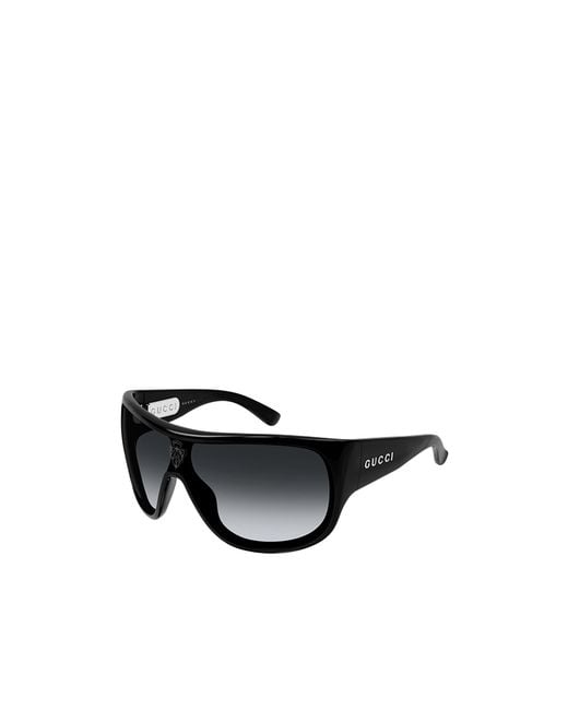 Gucci Black Eyewear Pilot Frame Sunglasses for men