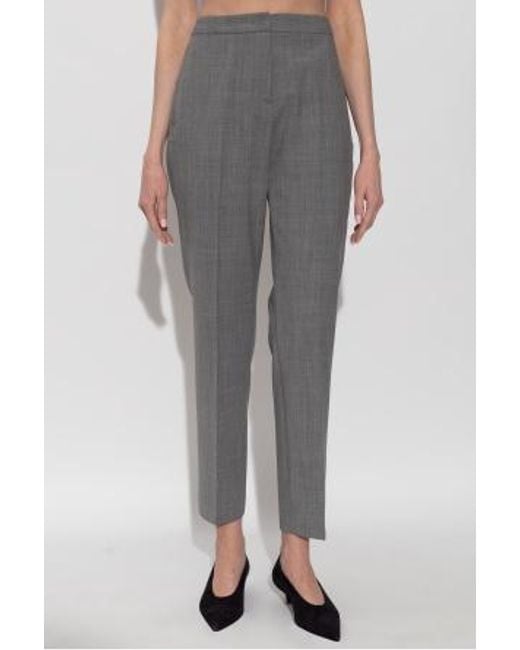 Fabiana Filippi Gray Slim Trousers