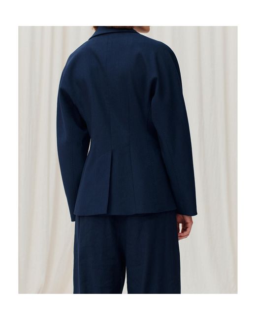 Marella Blue The Rounded Blazer