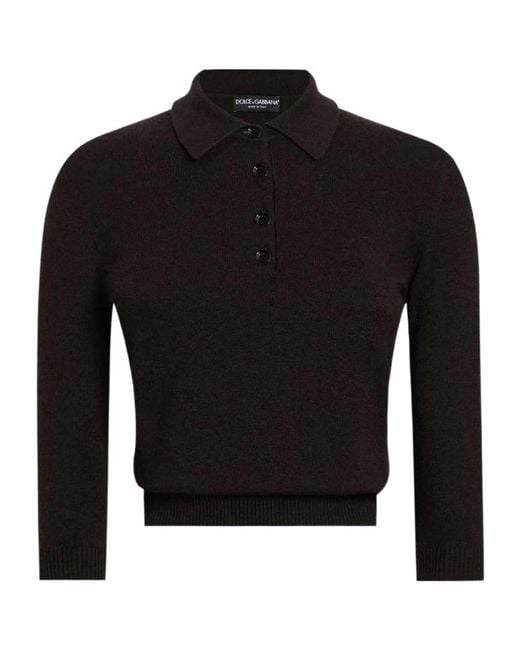 Dolce & Gabbana Black Dolce & Gabbana T-Shirts And Polos