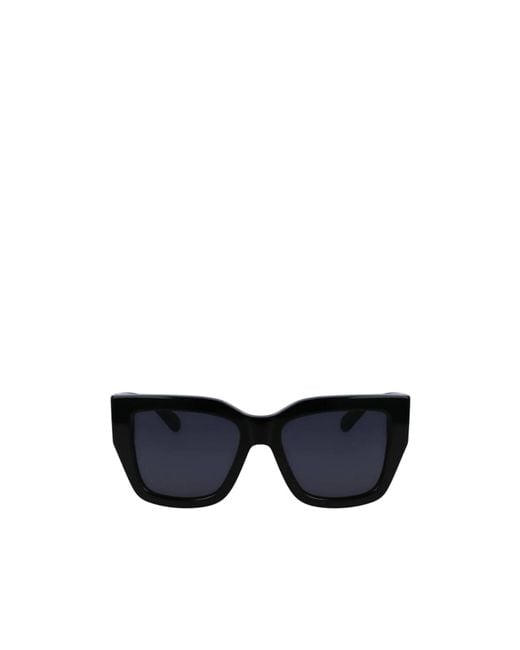Ferragamo Black Ferragamo Eyewear Butterfly Frame Sunglasses