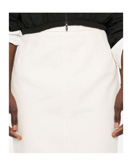 N°21 Black High-Waisted Skirt