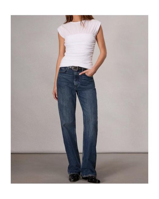 Rag & Bone White Sleeveless T-Shirt