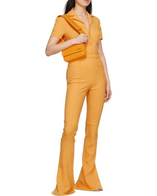 Jacquemus Orange Le Carinu Shoulder Bag