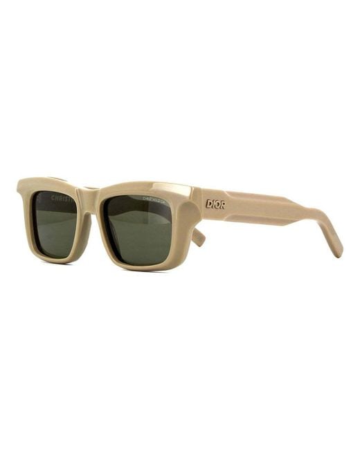 Dior Green Eyewear Xplorer S2I Rectangular Frame Sunglasses for men