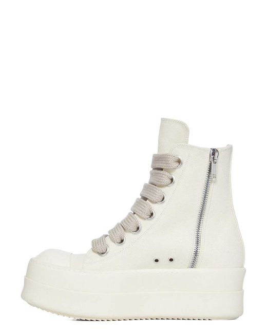 Rick Owens Natural Mega Bumper Jumbolace Sneakers for men