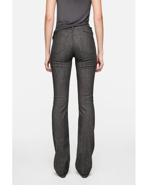 Acne Gray 2013 Logo-Patch Jeans