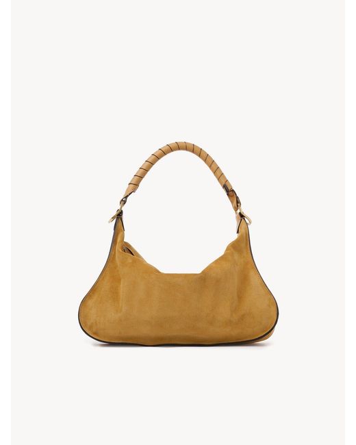 Chloé Brown Chloé Marcie Small Flap Shoulder Bag