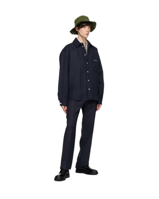 Jacquemus Blue The Boulanger Shirt for men