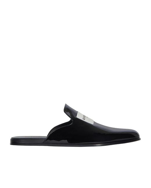 Givenchy Black Label Slip-On Flat Mules