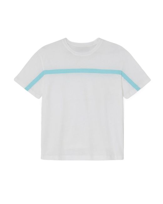 GIMAGUAS White Thomas Crewneck T-Shirt for men