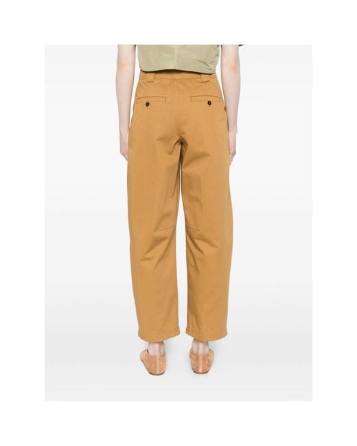 Closed Multicolor Romi Diagonal-Pockets Trousers