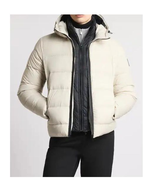 Fay Natural Quilted Down Jacket for men