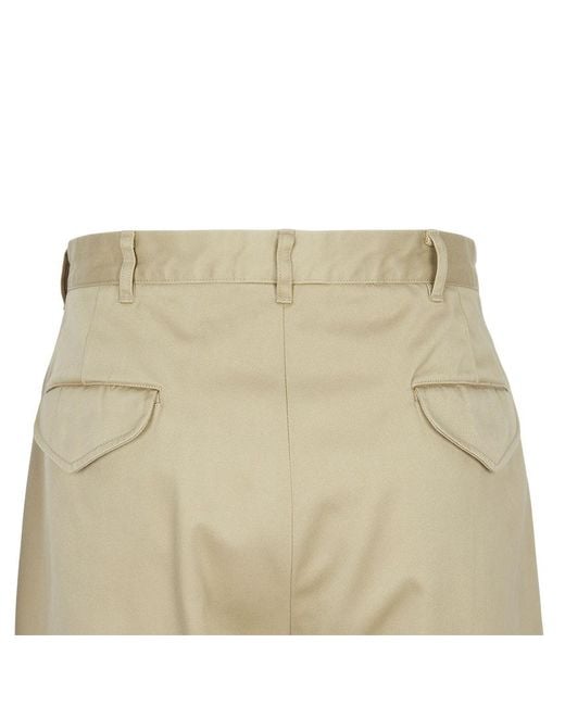Nanamica Natural Casual Pants With Belt Loops for men