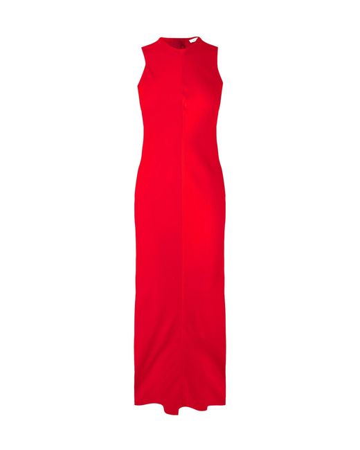 AMI Red Simple Dress