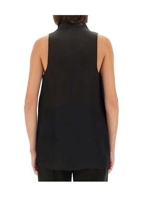 Khaite Black Meegan Top