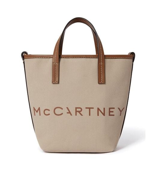 Stella McCartney Natural Smc Bananatex Crossbody Tote Bag