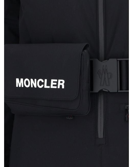 Moncler Black Down-Filled Ski Suit