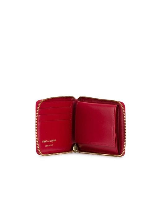 Comme des Garçons Red Logo Wallet for men