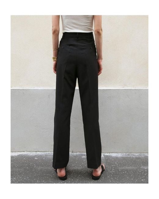 Frankie Shop Black Bea Suit Pants