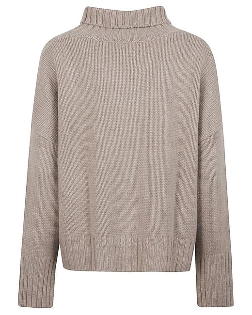 Soft Goat Gray Cashmere Jumper