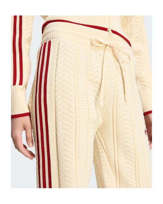Adidas Originals Natural Sst Wide Leg Trackpant