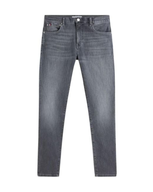 Tommy Hilfiger Blue Bleecker Faded Slim Jeans for men