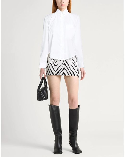 Marni White Solid Colour Shirts