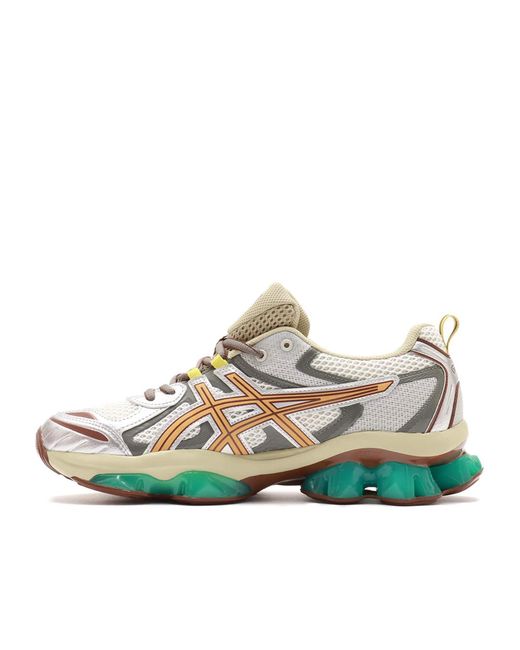 Asics Green Gel-Quantum Kinetic Lace-Up Sneakers