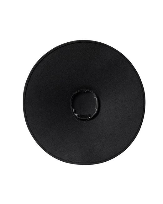 Jacquemus Black Wide-Brim Sculpted Hat