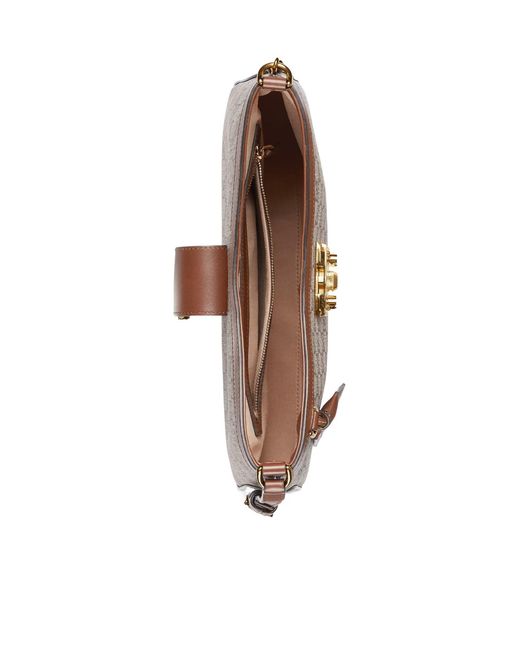 Gucci Brown Large Padlock Shoulder Bag