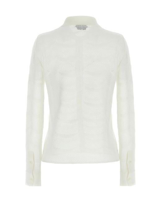 Tom Ford White Knitted Shirt