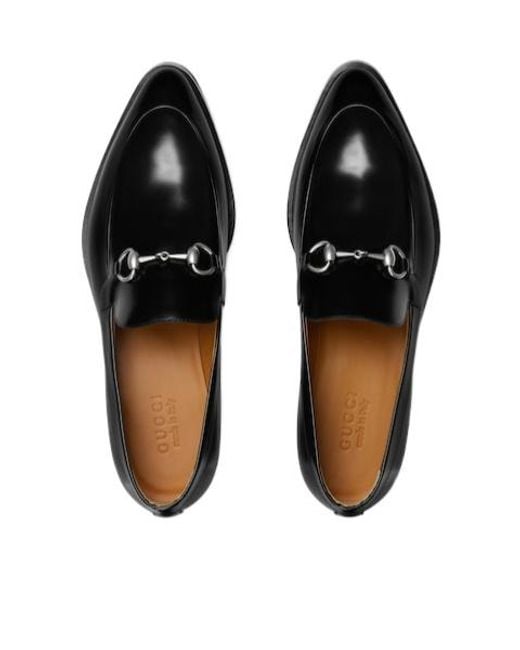 Gucci Black Loafer With Horsebit, Leather for men