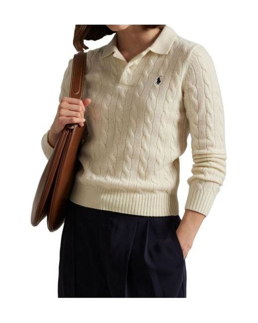 Polo Ralph Lauren Multicolor Logo Embroidered Knitted Polo Shirt