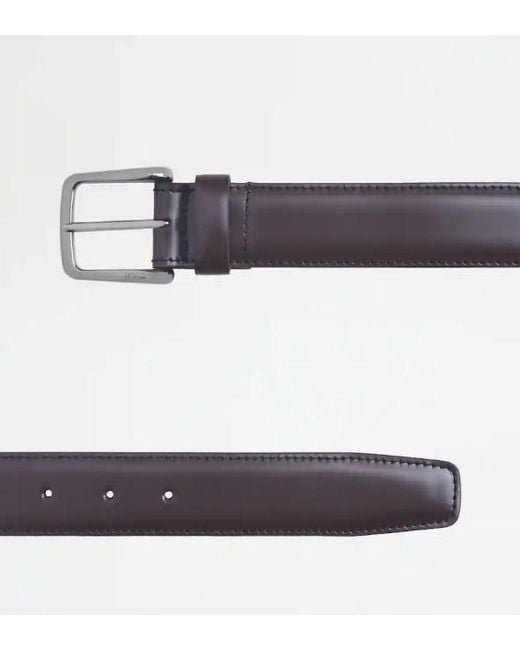 Tod's Multicolor Classic Leather Belt for men