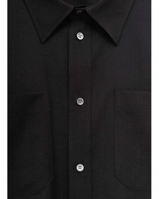 Loewe Black Chemise À Fermeture Boutonnée for men