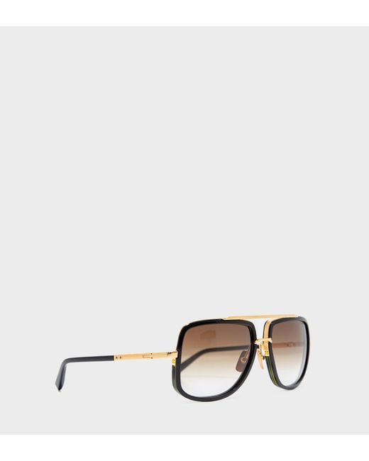 Dita Eyewear Metallic Mach-One Square-Frame Sunglasses for men