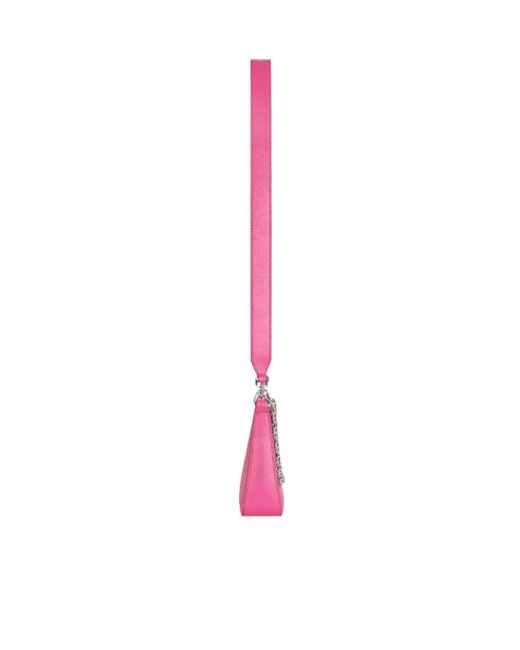 Givenchy Pink Mini Moon Cut-Out Crossbody Bag